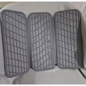 Dorai Home Dish Pad Stone Drying Mat For Kitchen Counter Foldable State Gray